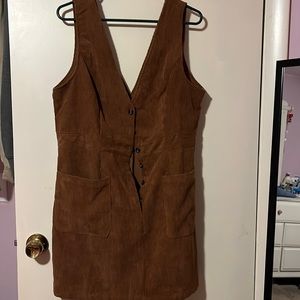 tan dress from shein